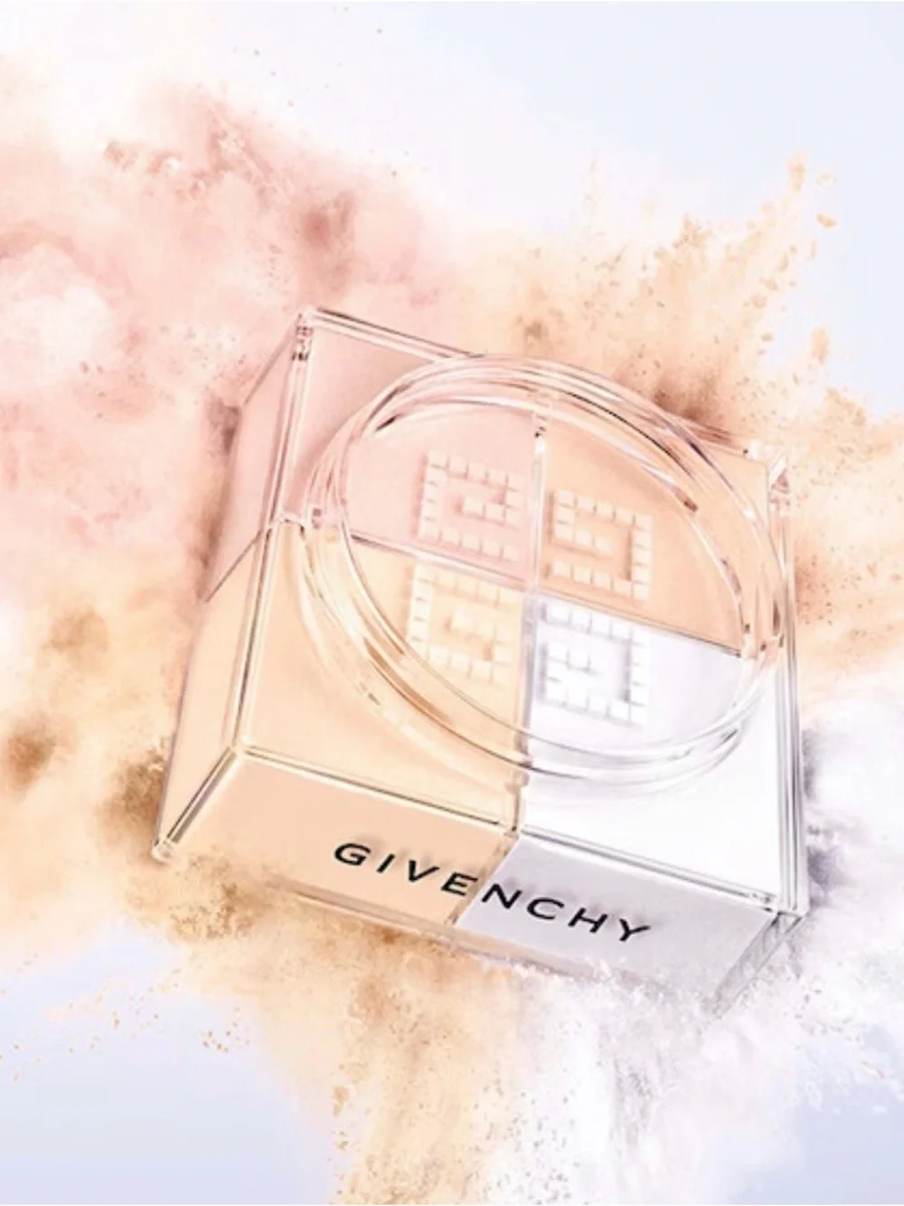 Givenchy Mini Prisme Libre Illuminating & Color Correct Loose Powder-Satin Blanc